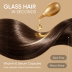Anti-Frizz Hair Serum Capsules – Instant Shine & Smooth Hair