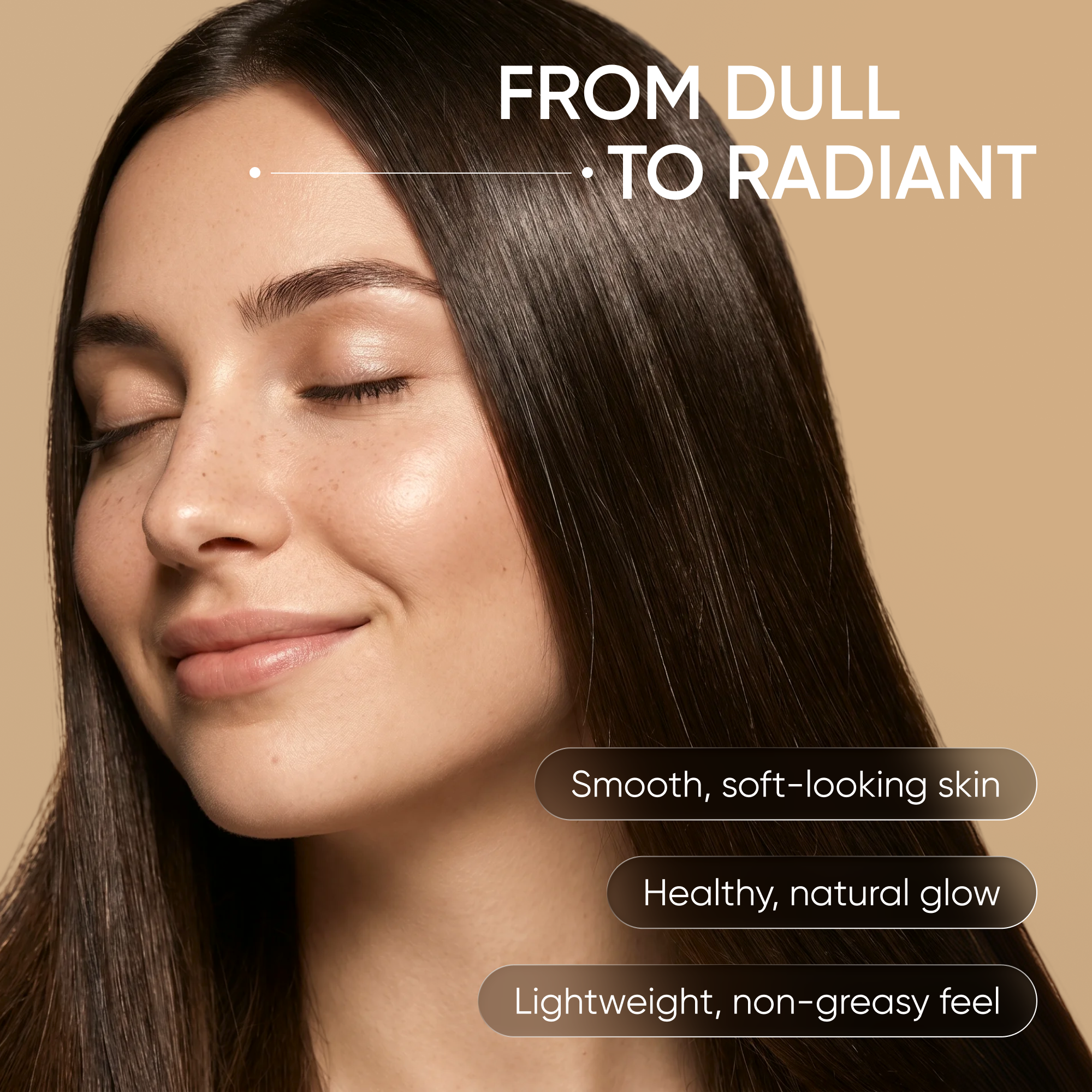 Anti-Frizz Hair Serum Capsules – Instant Shine & Smooth Hair
